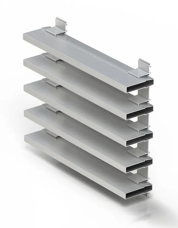Celosías de aluminio para protección solar